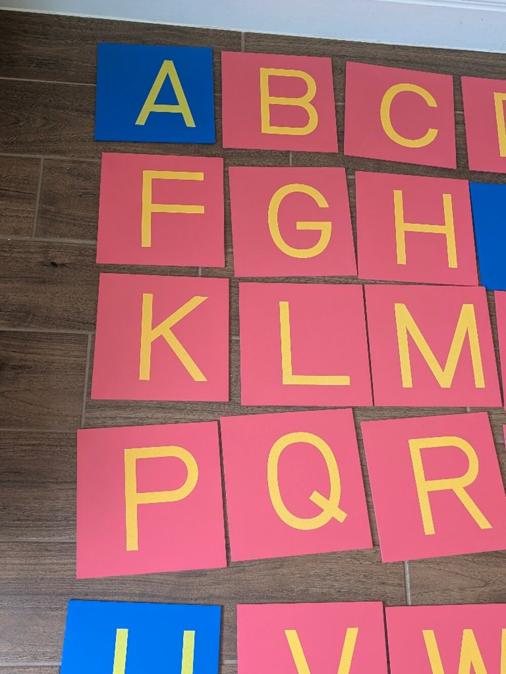 Montessori Capital Sandpaper Letters - Picture 2 of 7